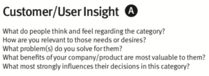 Brand Strategy Canvas: Customer/User Insight